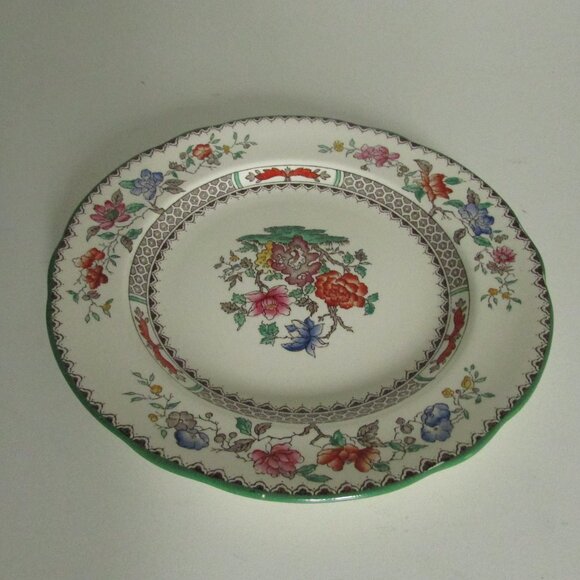 Vintage 7.5" salad plate, Chinese Rose design, Copeland Spode (Lot 5) - Picture 5 of 13